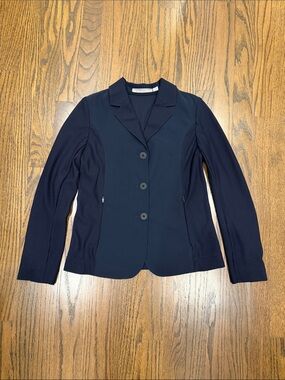 R.J. Classics Youth Harmony Jr 2.0 Mesh Show Coat, Updated Fit, Navy, Size 14R